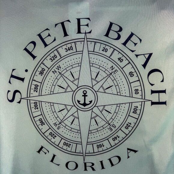 NEW Spicy Tuna St Pete Beach Shirt Men XL‎ Blue Performance Fishing Tee NWT $50 - Picture 8 of 15